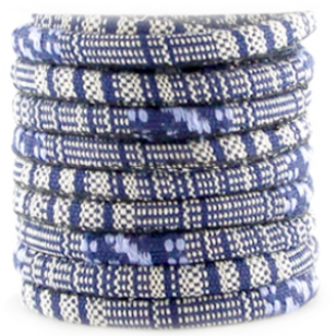 Aztec koord Jeansblauw 6mm
